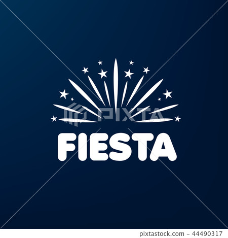 Abstract logo for the Fiesta. Vector illustration. 44490317