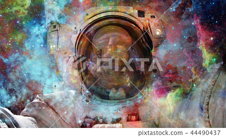 Beautiful nebula and Galaxy. Elements of this Image Furnished by NASA Beautiful nebula and Galaxy. Elements of this Image Furnished by NASA 44490437