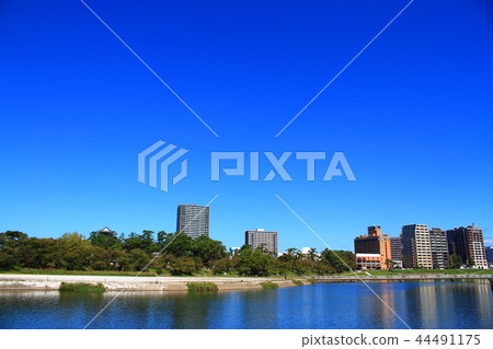 Okazaki city urban scenery Okazaki city urban scenery 44491175