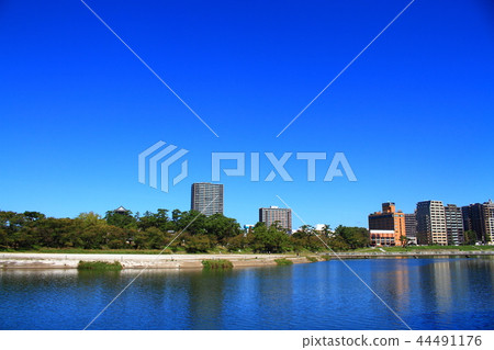 Okazaki city urban scenery Okazaki city urban scenery 44491176