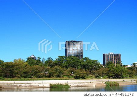 Okazaki city urban scenery Okazaki city urban scenery 44491178