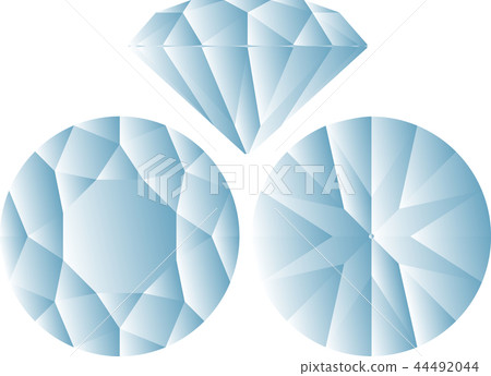 Diamond brilliant cut - Stock Illustration [44492044] - PIXTA