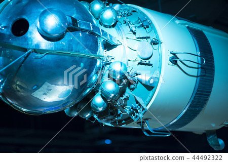 space rocket at the poligon space rocket at the poligon 44492322