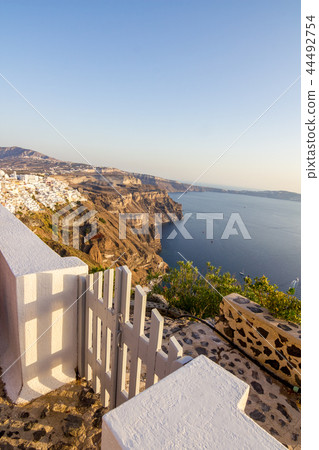 Partial town view of Fira, Santorini, Greece 44492754