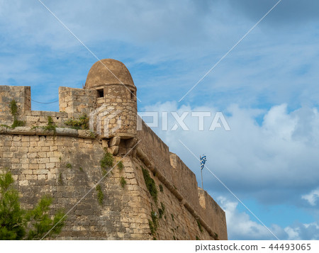 Medieval castle in Rethymno, Crete island Medieval castle in Rethymno, Crete island 44493065