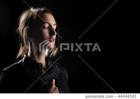 girl with gun girl with gun 44494591