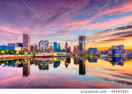 Baltimore, Maryland, USA Skyline Baltimore, Maryland, USA Skyline 44495981