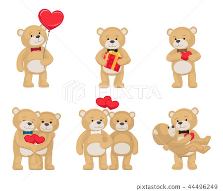 Cute Animated Bear I Love You​