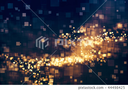 Glitter lights abstract defocused background 44498425