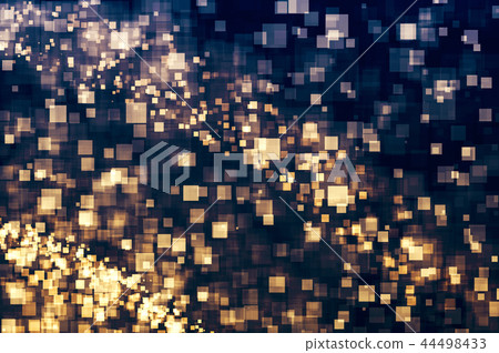 Gold glitter lights abstract defocused background Gold glitter lights abstract defocused background 44498433