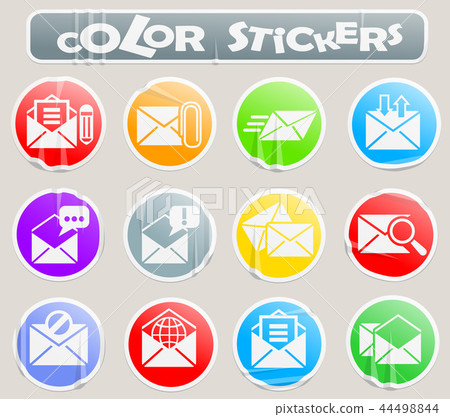 mail color stickers mail color stickers 44498844