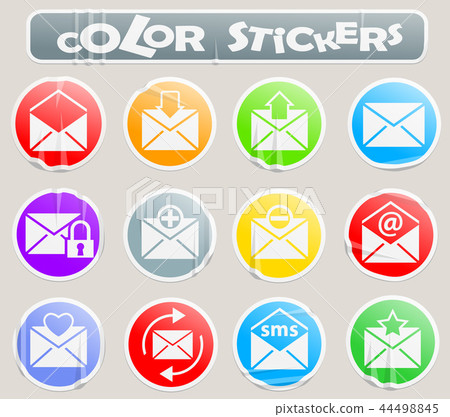 mail color stickers mail color stickers 44498845