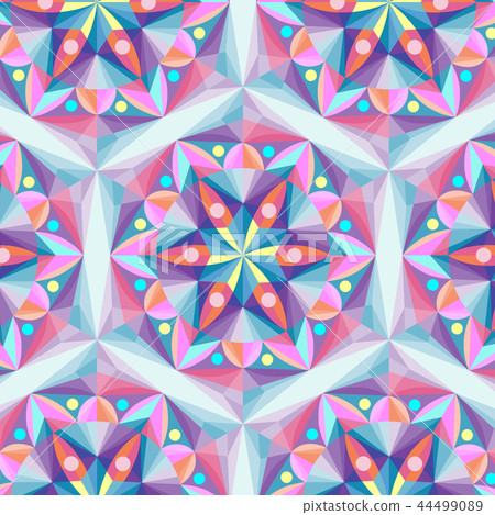 Abstract pattern for design. Retro chevron vector background. Geometric decorative pattern. 44499089