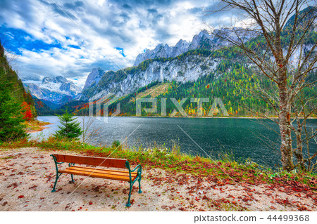 Beautiful view of idyllic colorful autumn scenery Beautiful view of idyllic colorful autumn scenery 44499368