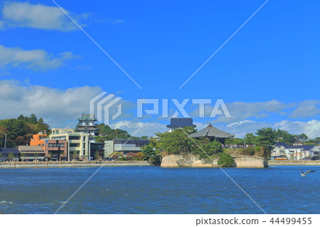 在晴朗的天氣下松島Godaido 44499455