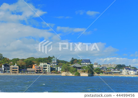 Matsushima Godaido under fine weather 44499456