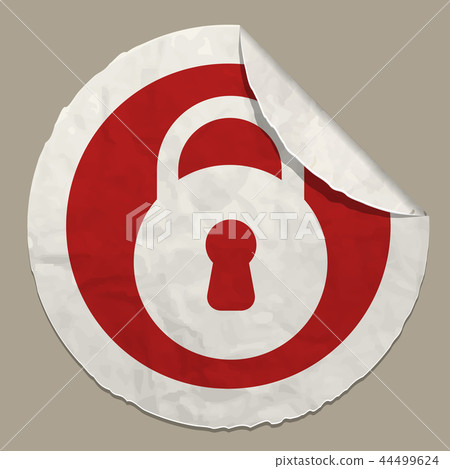 closed lock symbol closed lock symbol 44499624
