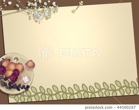 留言卡_乾花 44500287