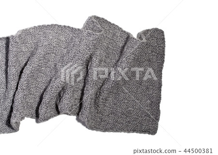 knitted grey scarf knitted grey scarf 44500381