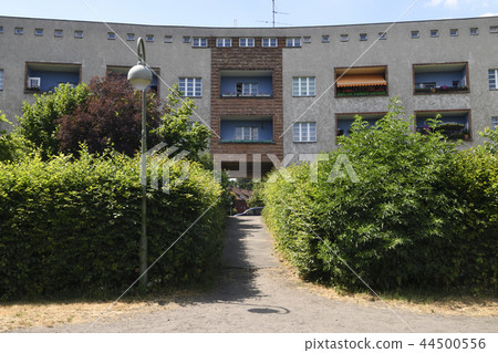Modernism apartment complexes in Berlin, Germany: Gross Seedlung Blitz Modernism apartment complexes in Berlin, Germany: Gross Seedlung Blitz 44500556