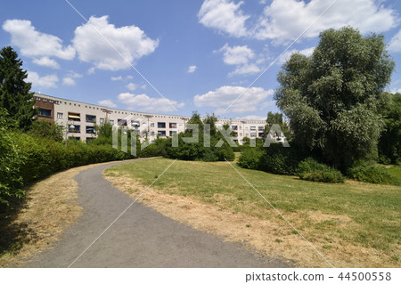 Modernism apartment complexes in Berlin, Germany: Gross Seedlung Blitz 44500558