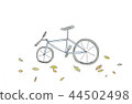 自行車和落葉 44502498