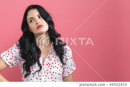 Bored young woman 44502814