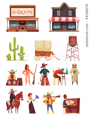 Cowboy Wild West Set 44506058