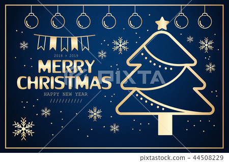 merry christmas and 2018 44508229