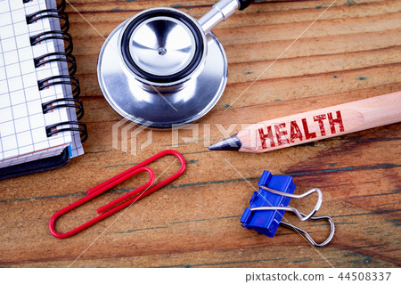 Health text on pencil Health text on pencil 44508337