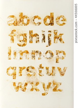 Alphabet background material 44508805