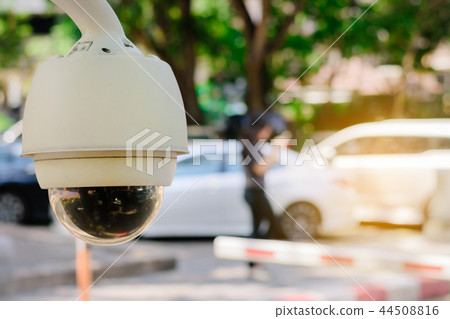 Close-up CCTV monitoring, security camera. Close-up CCTV monitoring, security camera. 44508816