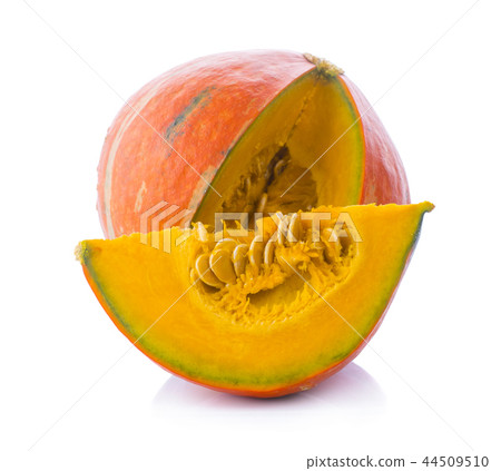 Pumpkin isolated on a white background 44509510