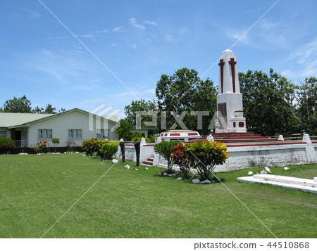 斐濟旅遊Visei村傳教士紀念碑麵包樹 斐濟旅遊Visei村傳教士紀念碑麵包樹 44510868