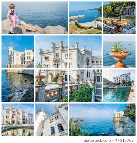Best of Miramare castle near Trieste, Italy 44513762