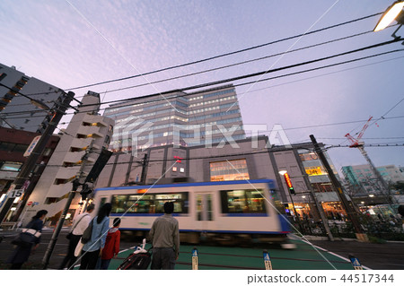 日本的東京都市風景我想看大塚站和都登 日本的東京都市風景我想看大塚站和都登 44517344