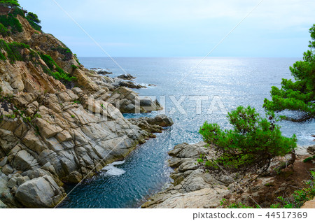 Beautiful view of rocky coast and sea, Spain Beautiful view of rocky coast and sea, Spain 44517369