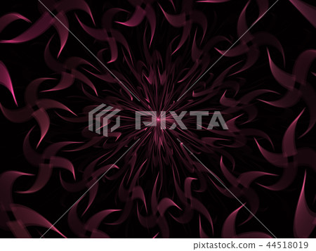 Spiral structure consisting of luminous swirls Spiral structure consisting of luminous swirls 44518019