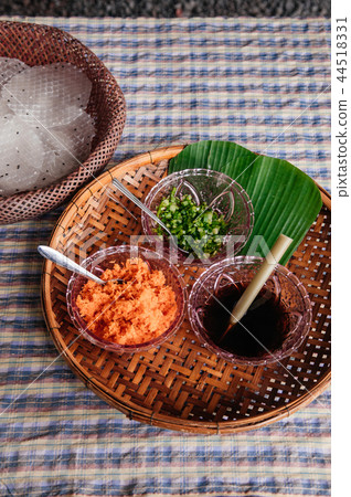 Khao Kriab Yana local snack of Ban Nam Chiao, Trat 44518331