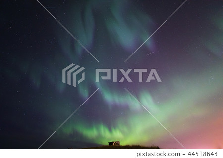 The Northern Light Aurora borealis Iceland The Northern Light Aurora borealis Iceland 44518643