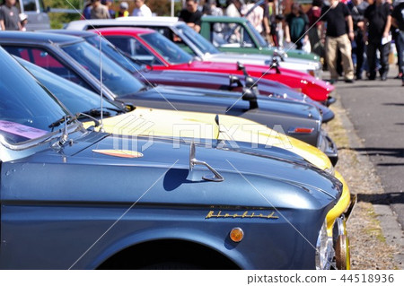 Old car event car line 44518936