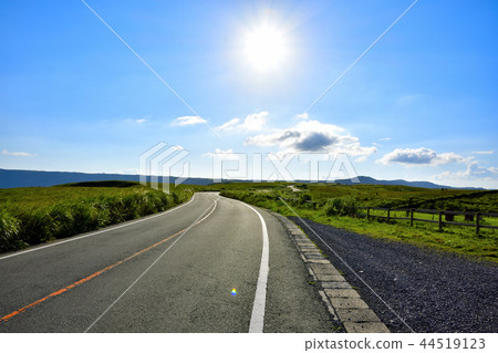 Aso Daikanbo scenery Japan 44519123