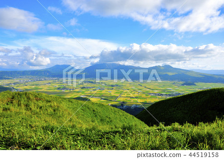 A superb view of the clear sky Daikobo scenery Japan 44519158