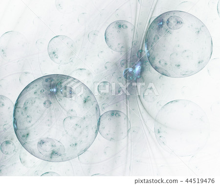 Translucent, bubbles texture with glow. 44519476