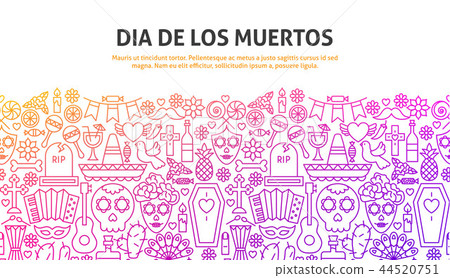 Dia De Los Muertos Concept Dia De Los Muertos Concept 44520751