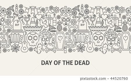 Day of the Dead Banner Concept 44520760