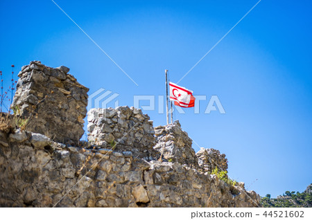 flag of turkish republic of northern cyprus flag of turkish republic of northern cyprus 44521602