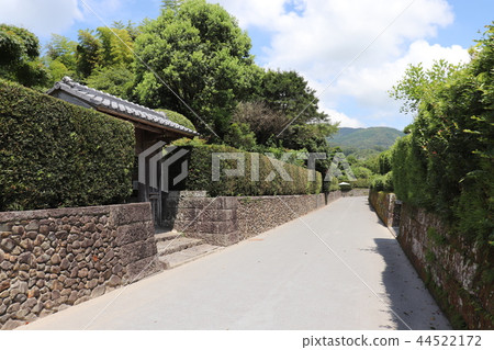 Chiran武士住宅小組,美麗的樹籬 Chiran武士住宅小組,美麗的樹籬 44522172