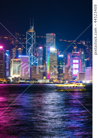 香港夜景 香港夜景 44523409