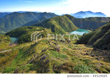 Goshikinuma seen from near the top of Nikko Shirane mountain 44524085